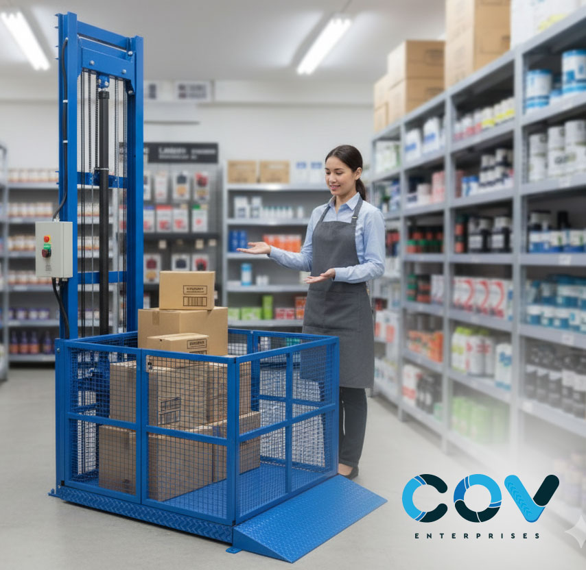 Economy Goods Lift for Small Shops