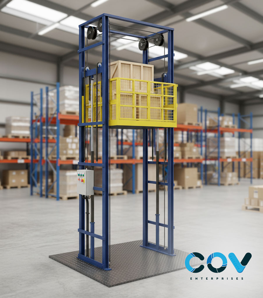 Four Post Goods Lift
