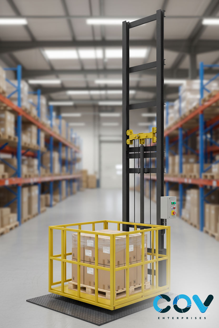Two Post Goods Lift